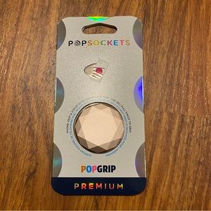 Rose gold pop socket